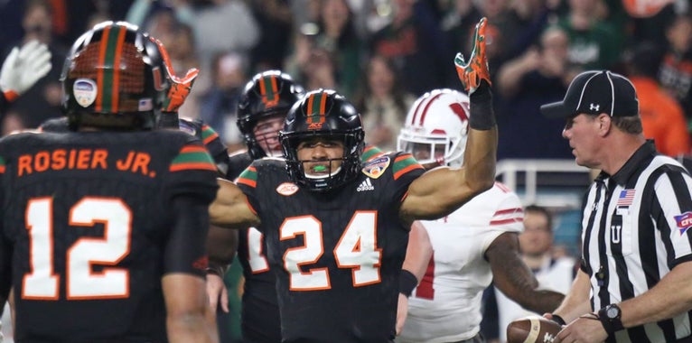 PHOTOS: Miami vs. Wisconsin In The Orange Bowl PHOTOS: Miami vs. Wisconsin In The Orange Bowl