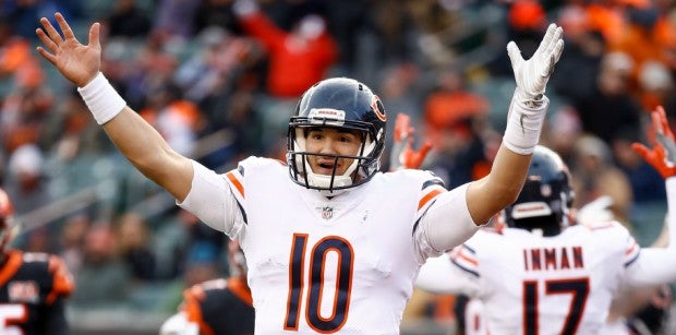 Mitch Trubisky is clearly the captain of the Bears ship Mitch Trubisky is clearly the captain of the Bears ship