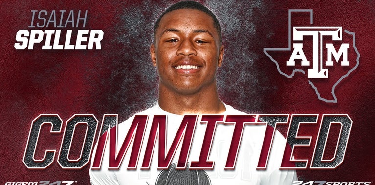 A&M picks up commitment from the state's top RB Isaiah Spiller A&M picks up commitment from the state's top RB Isaiah Spiller