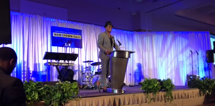 Cam Newton hosts hometown gala for his foundation Cam Newton hosts hometown gala for his foundation