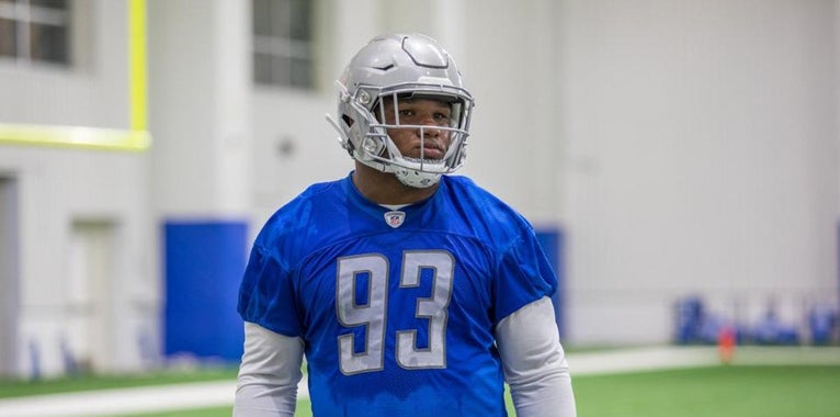 Da'Shawn Hand relishing football school with Detroit Lions Da'Shawn Hand relishing football school with Detroit Lions
