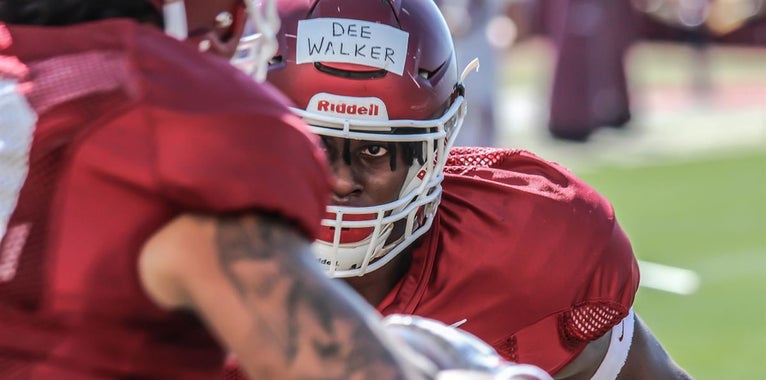 Early Projected Depth Chart for Arkansas' first game Early Projected Depth Chart for Arkansas' first game