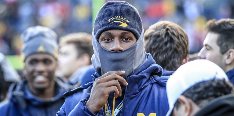 Harbaugh gushes over Joe Milton's first official practice Harbaugh gushes over Joe Milton's first official practice