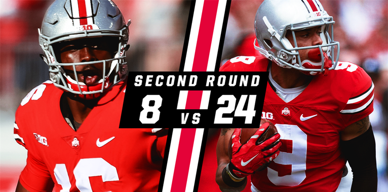 Bucknuts Brackets: No. 8 J.T. Barrett vs. No. 24 Devin Smith Bucknuts Brackets: No. 8 J.T. Barrett vs. No. 24 Devin Smith