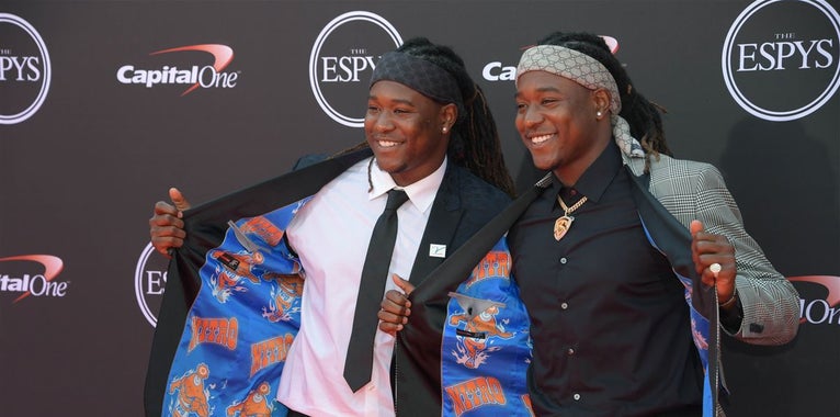 Griffin brothers receive fake award at the ESPY's Griffin brothers receive fake award at the ESPY's