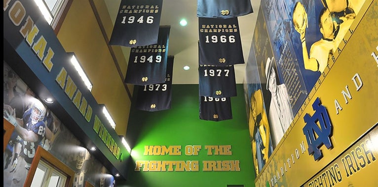 Notre Dame stacking talent on defense Notre Dame stacking talent on defense