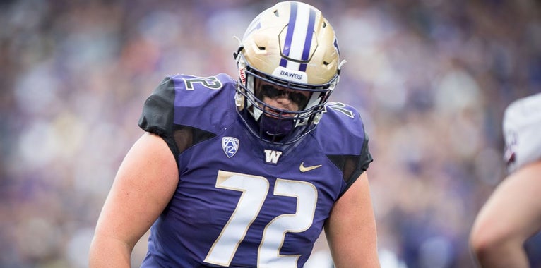 Trey Adams, Washington, Offensive Tackle