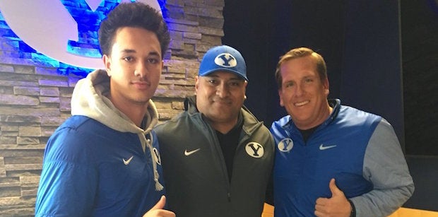 Dahlin Mesake is all-in with BYU Dahlin Mesake is all-in with BYU