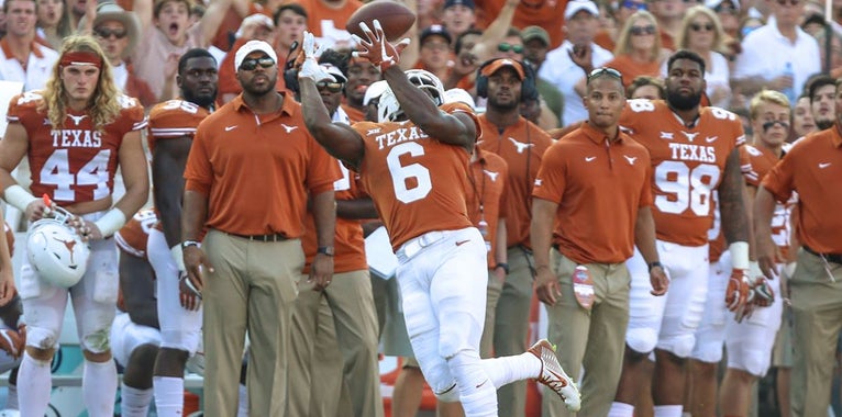 Longhorns armed with enough fireworks to be an explosive squad Longhorns armed with enough fireworks to be an explosive squad
