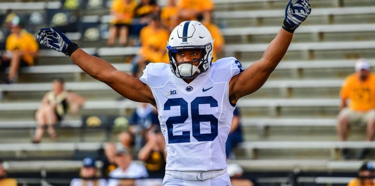 Saquon Barkley shines in OTA and Penn State game tape breakdowns Saquon Barkley shines in OTA and Penn State game tape breakdowns