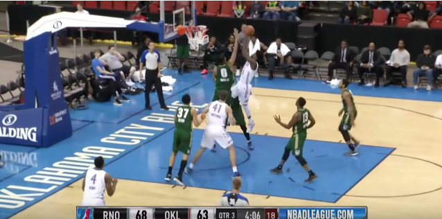 Thunder draft pick records a triple-double in a D-League game Thunder draft pick records a triple-double in a D-League game