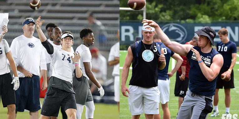 Penn State player development photos: Then & Now Penn State player development photos: Then & Now