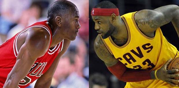 LeBron James ties Michael Jordan with seventh 40-point game LeBron James ties Michael Jordan with seventh 40-point game