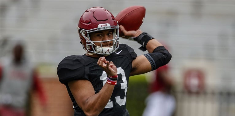 Practice report: QB not spotted ahead of second scrimmage Practice report: QB not spotted ahead of second scrimmage