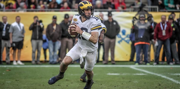 Brandon Peters 'not worried' about Shea Patterson's arrival Brandon Peters 'not worried' about Shea Patterson's arrival