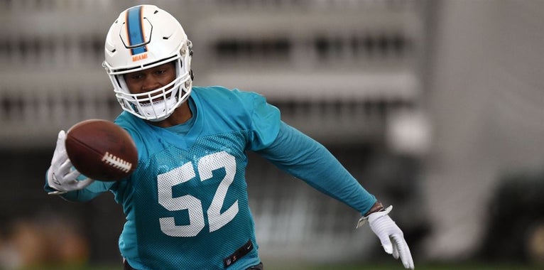 Raekwon McMillan is back in action Raekwon McMillan is back in action