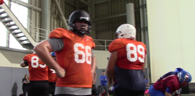 Busy Day at Football with Lineman Camp and Visits Starting Busy Day at Football with Lineman Camp and Visits Starting