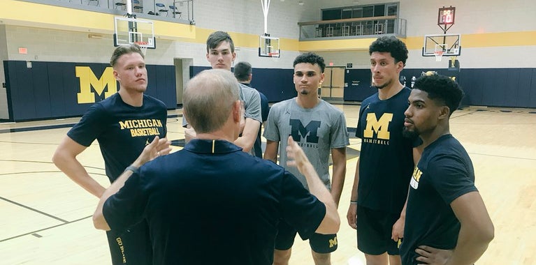 Beilein taking it slow with heralded 2018 class Beilein taking it slow with heralded 2018 class
