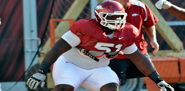 Alfred Davis, Arkansas, Defensive Tackle