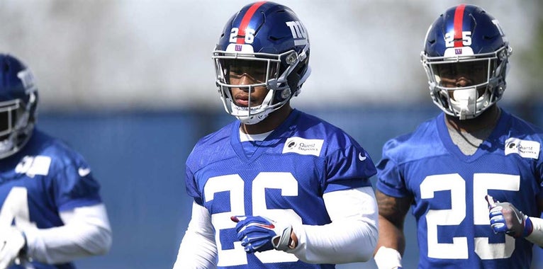 Video: Saquon Barkley footwork drills with Todd Gurley are nuts Video: Saquon Barkley footwork drills with Todd Gurley are nuts