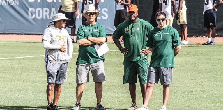 'Canes Preparing For Star-Studded Paradise Camp 'Canes Preparing For Star-Studded Paradise Camp