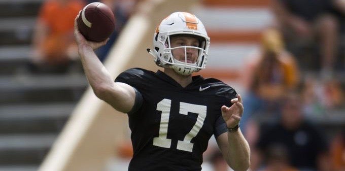 Pruitt: Vols will open camp with 'four-man competition' at QB Pruitt: Vols will open camp with 'four-man competition' at QB
