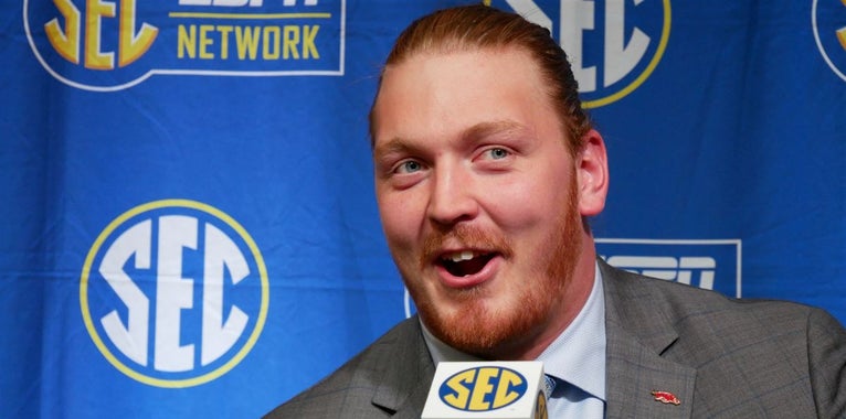 Hogs still looking for O-line depth entering fall camp Hogs still looking for O-line depth entering fall camp