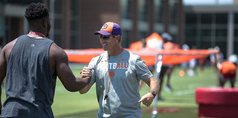 Gallery #3: The players & coaches gallery from Dabo Swinney Camp Gallery #3: The players & coaches gallery from Dabo Swinney Camp