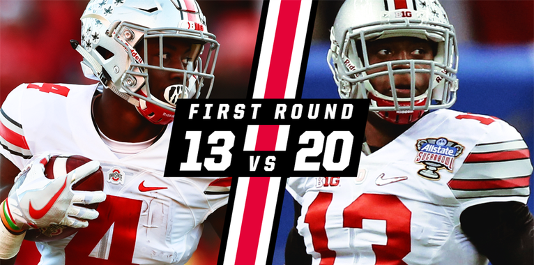 Bucknuts Brackets: No. 13 Curtis Samuel vs No. 20 Eli Apple Bucknuts Brackets: No. 13 Curtis Samuel vs No. 20 Eli Apple