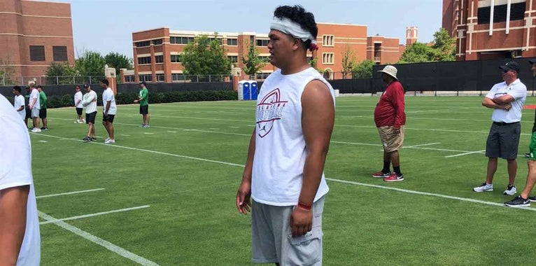 Four-star OT Jonah Tauanu'u in town for OU Summer Camp Four-star OT Jonah Tauanu'u in town for OU Summer Camp
