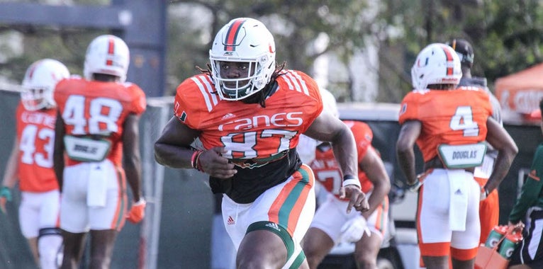 Michael Irvin Jr., Miami, Tight End