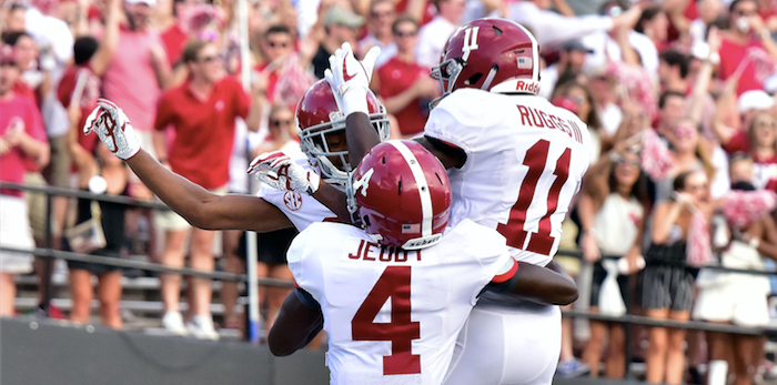 Saban believes young WR trio will develop into dynamic group Saban believes young WR trio will develop into dynamic group