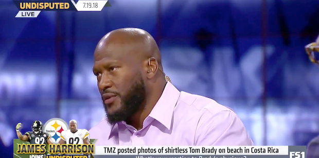 Tom Brady turned James Harrison into a fan Tom Brady turned James Harrison into a fan
