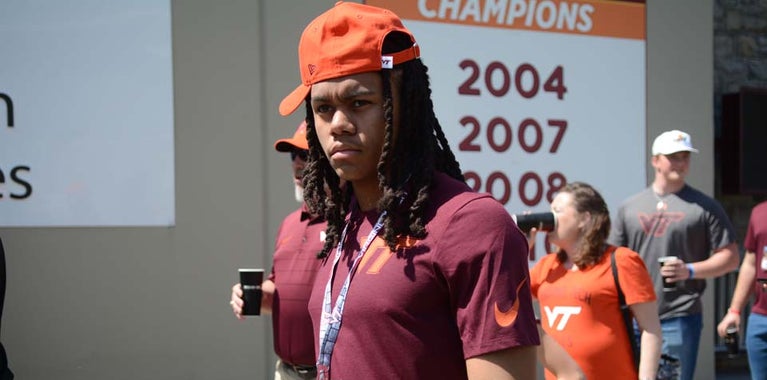Hawkins feels the love at Virginia Tech Hawkins feels the love at Virginia Tech