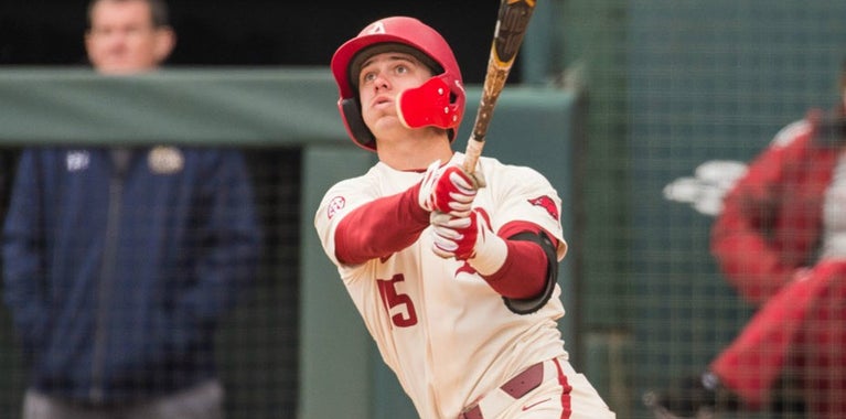Arkansas tops South Carolina in SEC Tournament opener, 13-8 Arkansas tops South Carolina in SEC Tournament opener, 13-8