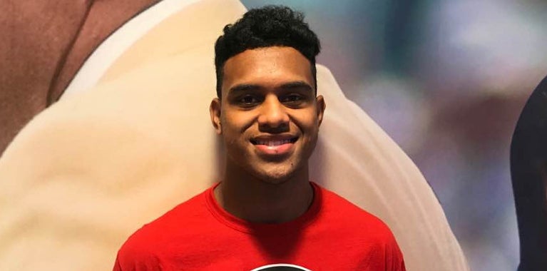 Bama commit Taulia Tagovailoa enjoyed the Hall of Fame Academy Bama commit Taulia Tagovailoa enjoyed the Hall of Fame Academy