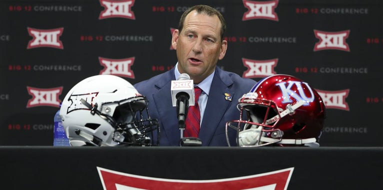David Beaty talks through job pressures with new AD in Lawrence David Beaty talks through job pressures with new AD in Lawrence