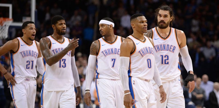 Thunder rule Westbrook and Anthony out against the Lakers Thunder rule Westbrook and Anthony out against the Lakers